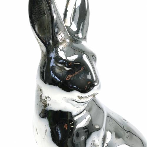 Floristik24 Bunny sølv antik H31cm