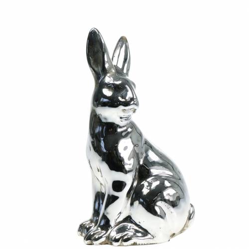 Floristik24 Bunny sølv antik H31cm