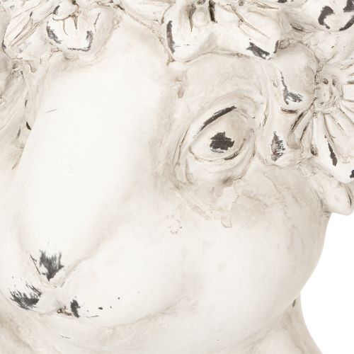 Artikel Dekorativ kanin med detaljeret design til tidløse forårs- og påskeidéer, 34 cm