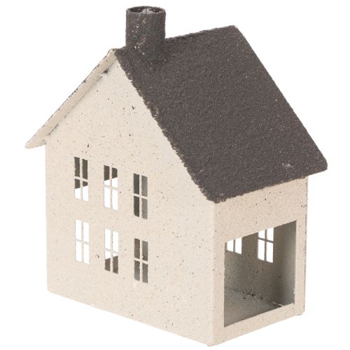 Metal fyrhus lanterne dekoration 16cm | Floristik24.dk