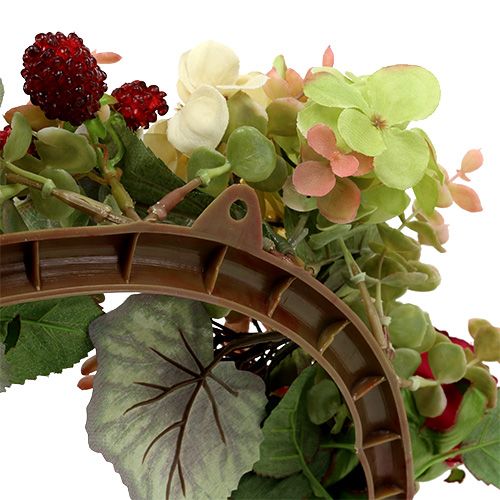 Floristik24 Efterårskrans med blomster, bær Ø38cm