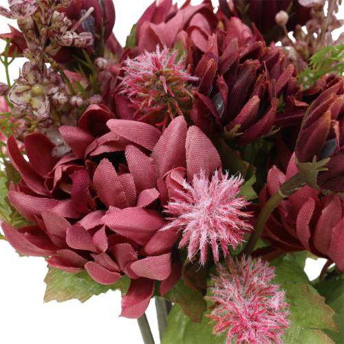 Floristik24 Krysantemum buket blandet lilla 35cm