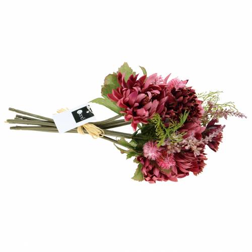Floristik24 Krysantemum buket blandet lilla 35cm