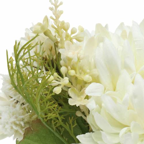Chrysanthemum buket mix hvid 35cm