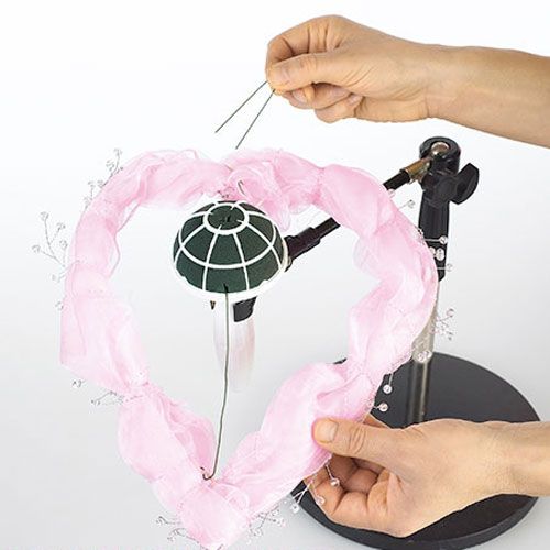 Artikel Blomsterskum brudebuketholder Lady 2 18cm Ø8cm 6 stk