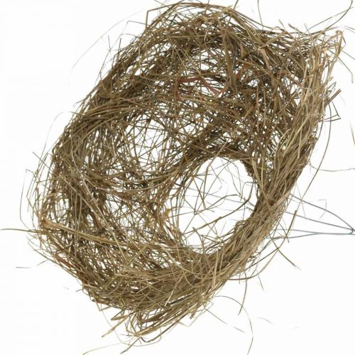 Floristik24 Manchet buket natur hø manchet Ø20cm 6 stk