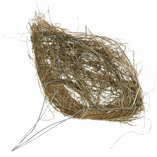 Floristik24 Manchet buket natur hø manchet Ø20cm 6 stk