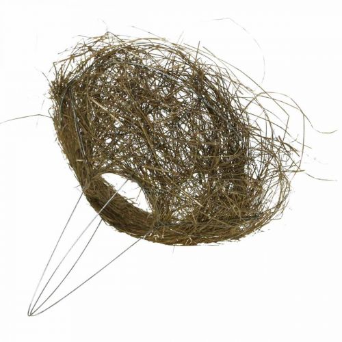 Floristik24 Manchet buket hø natur buket manchet Ø25cm 6 stk