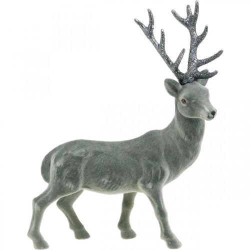 Dekorativ Hjort Dekorativ Figur Dekorativ Rensdyr Antracit H40cm