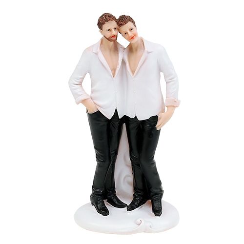 Bryllupsfigur mandspar 19cm