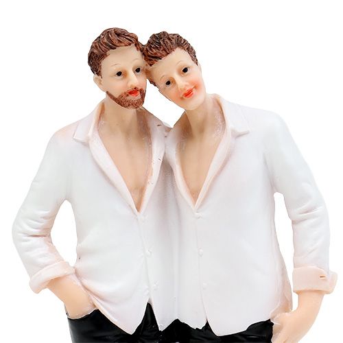 Bryllupsfigur mandspar 19cm