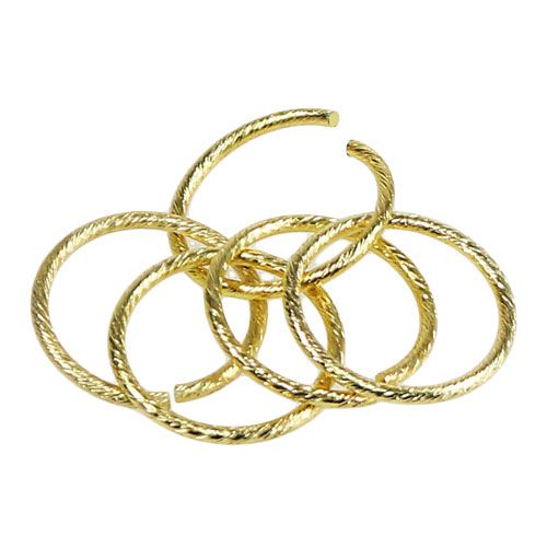 Floristik24 Vielsesringe Guld Ø3cm 25 stk
