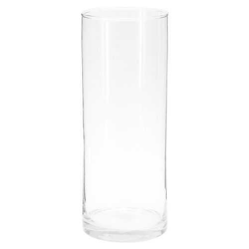 Artikel Høj glasvase glascylinder blomstervase klar Ø12cm H30cm