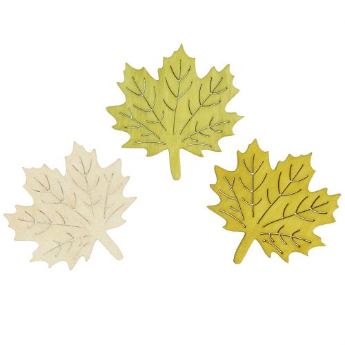 Artikel Maple blade for at sprede efterårsfarver assorterede 4 cm 72stk