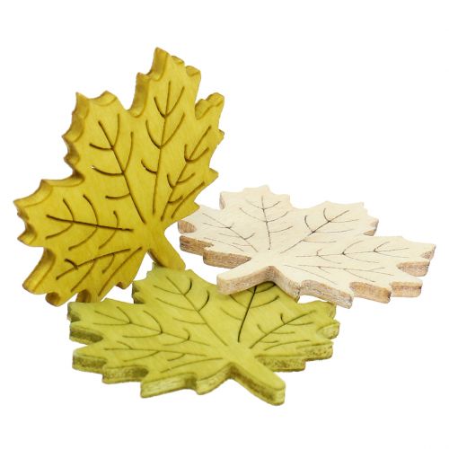 Artikel Maple blade for at sprede efterårsfarver assorterede 4 cm 72stk