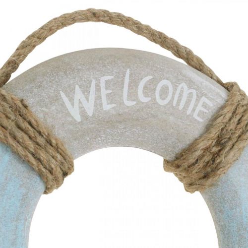 Floristik24 Maritime Deco Redningsbøje Deco Nautical Wood Deco Ø30cm