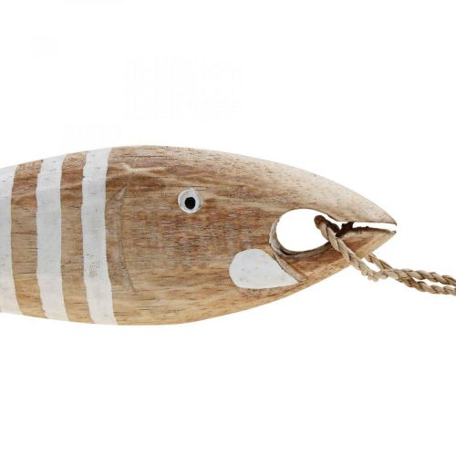 Floristik24 Træfisk dekoration maritime fiskevedhæng træ 28,5cm