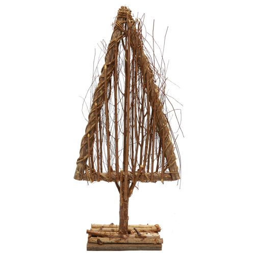 Floristik24 Træ juletræ dekoration træ dekoration grene vinstokke 27,5x10x60cm