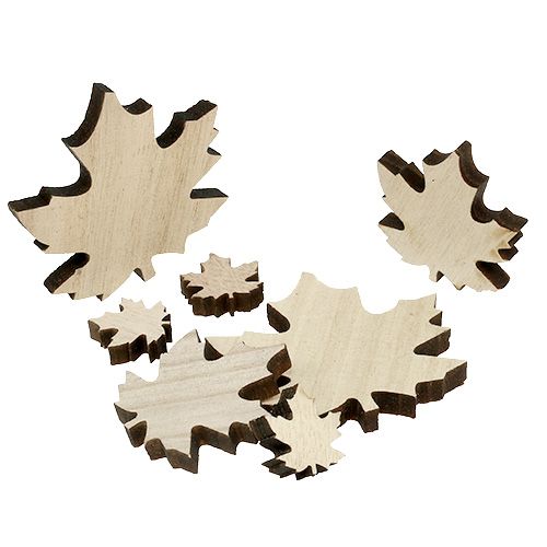 Træblade, ahornblade blandes 2,5cm - 7cm 36stk