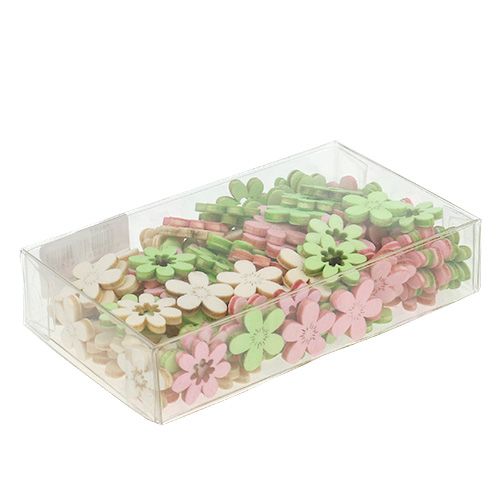 Floristik24 Træblomster udsmykning Ø2cm pastel sortiment. 144St