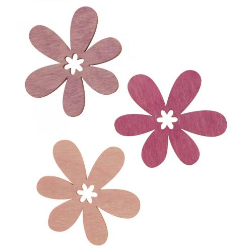 Træblomster spreder dekoration blomster træ lilla/violet/pink Ø2cm 144p