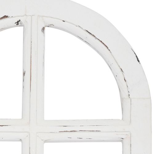 Floristik24 Trædekoration shabby chic dekorativ vinduesramme træ hvid 29,5×48cm