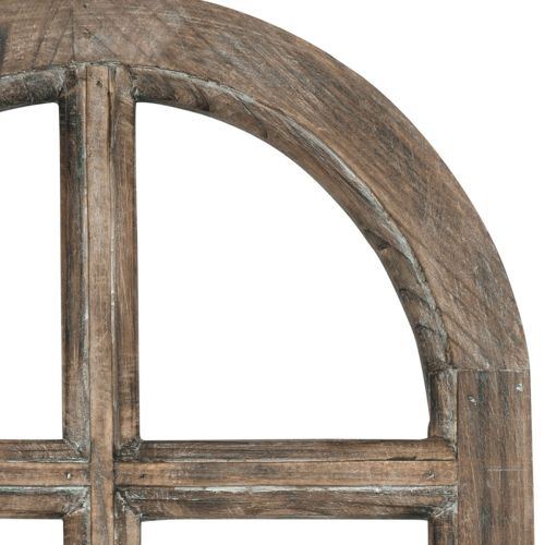 Floristik24 Trædekoration rustik dekorativ vinduesramme træbrun 29,5×48cm