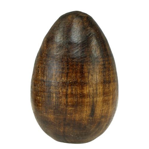 Artikel Trææg Brun Mango Træ Påskeæg lavet af Træ H8cm 3 stk
