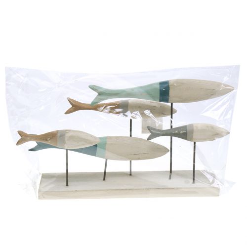 Floristik24 Træfisk på stativ 34cm x 16cm x 7,5cm