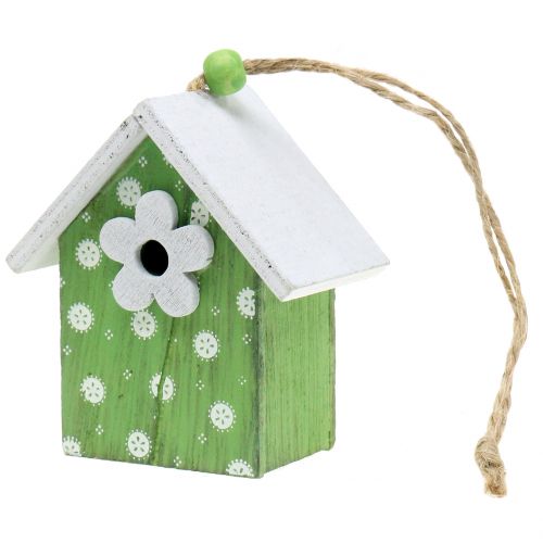 Floristik24 Deco fuglehus til ophæng 8cm 6stk