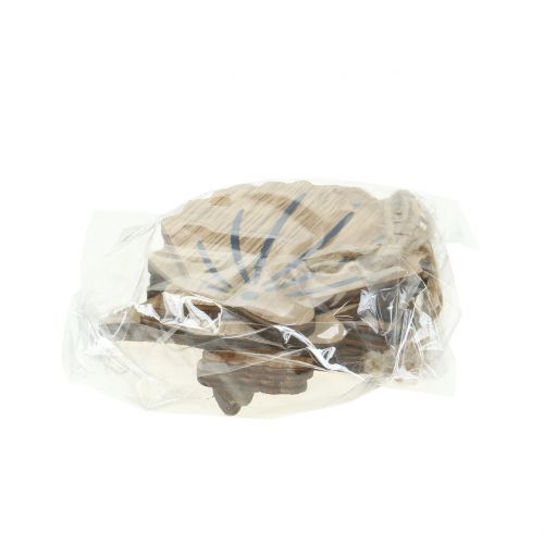 Floristik24 Træbøjle sortiment maritimt 8,5 cm - 10 cm 6 stk