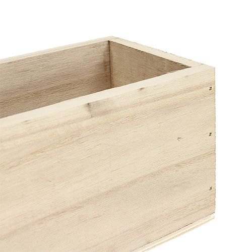Floristik24 Trææske naturlig 32cm x 9cm H8,5cm