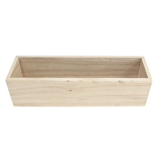 Floristik24 Trææske naturlig 32cm x 9cm H8,5cm