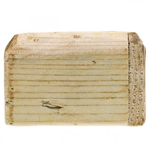 Artikel Plantepotte plantekasse træurtepotte natur 12×12×8,5cm