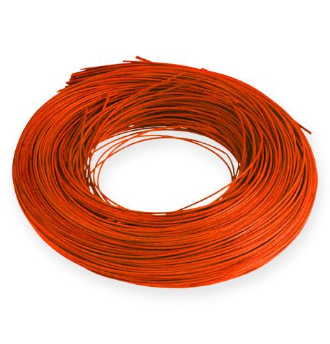 Floristik24 Rottingrør orange 1,3 mm 250g