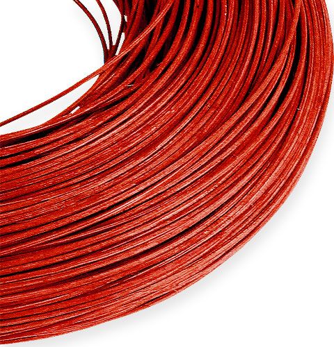 Floristik24 Flettet rød 1,3mm 250g