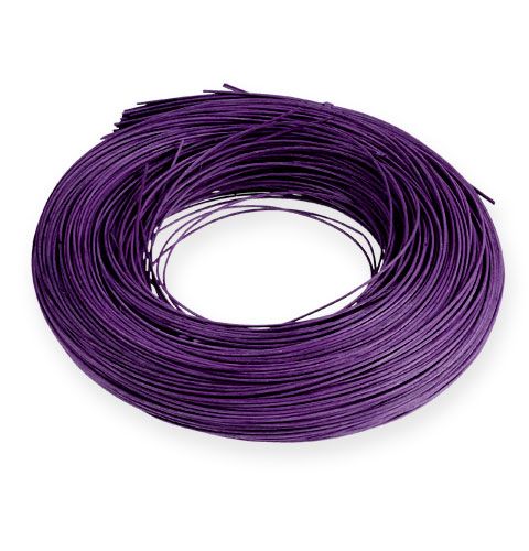 Floristik24 Flettet stok lilla 1,3mm 200g