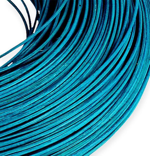 Floristik24 Rottingrør turkis 1,3mm 250g