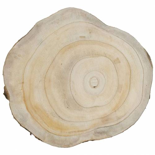 Floristik24 Træskive natur Ø25-32cm