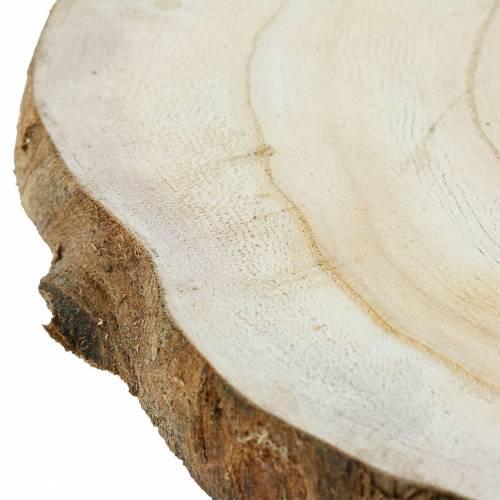 Floristik24 Træskive natur Ø25-32cm