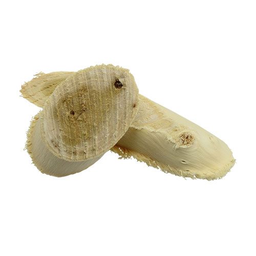 Floristik24 Mulberry træskiver bleget 500g