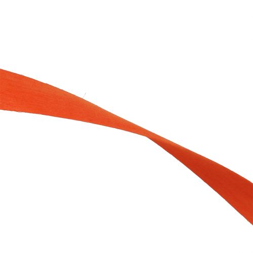 Floristik24 Træstrimler til fletning af orange 95cm - 100cm 50 stk