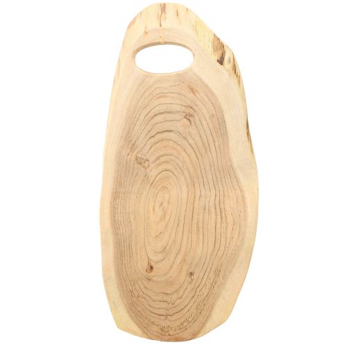 Artikel Træbakke lavet af akacietræ med trækant L36–45cm B15–21cm