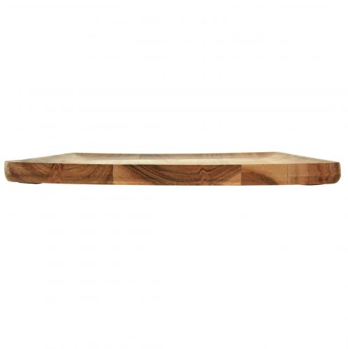 Floristik24 Træbakke serveringsbakke træ mango træ natur 24,5cm