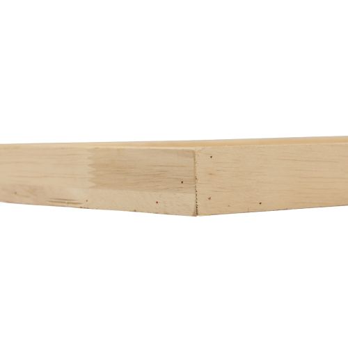Artikel Træbakke dekorativ bakke træ rektangulær natur 40×14×2,5cm