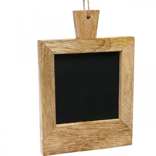 Artikel Mini deco board til at hænge naturen 9 × 13cm 3 stk