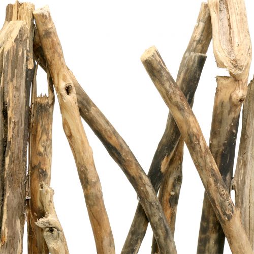 Floristik24 Rumdelere træskulptur naturlig 77cm x 60cm
