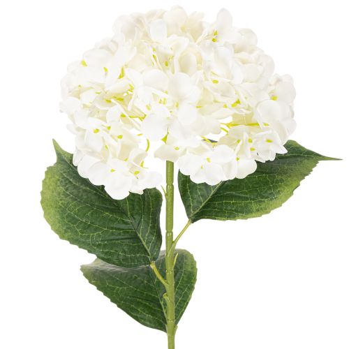 Kunstig hortensia med lang stilk, kunstig blomst, 60 cm købe | Floristik24.dk