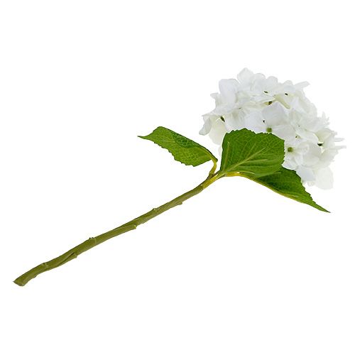 Floristik24 Hortensia 35cm hvid