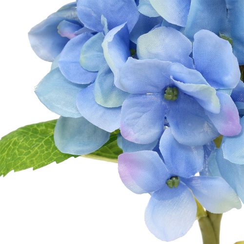 Artikel Hortensia blå kunstig blomst 36cm